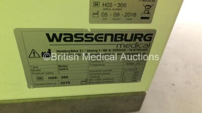 Wassenburg WD440 Scope Washer/Disinfector with Wassenburg HUR9 Boiler (Powers Up) *S* * SN H05-366 / 006-645 * - 4