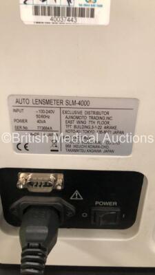 Shin-Nippon Auto Lensmeter Slm-4000 (Powers Up) - 3