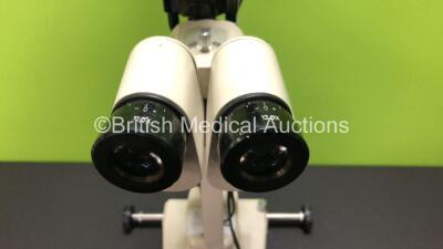 Suzhou Medical YZ5FI Slit Lamp with 2 x 12.5x Eyepieces (Unable to Test Due to No Power Supply) - 2
