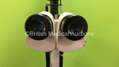 Suzhou Medical YZ5FI Slit Lamp with 2 x 12.5x Eyepieces (Unable to Test Due to No Power Supply) - 3