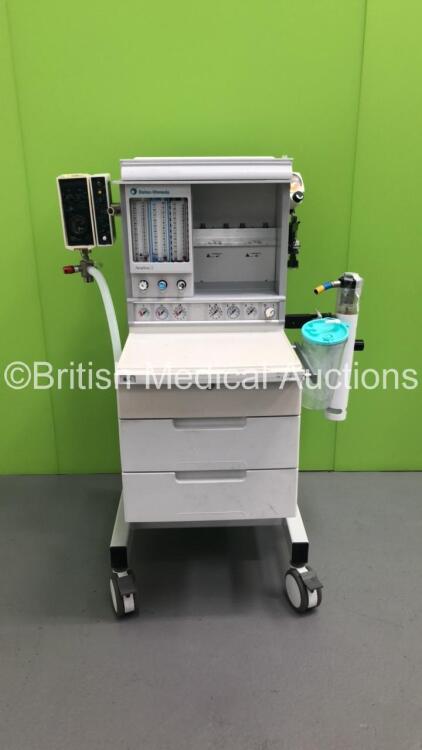 Datex-Ohmeda Aestiva/5 Induction Anaesthesia Machine with Smiths Medical VentiPAC MRI Compatible Ventilator with AlarmPAC Attachment and Suction Cup