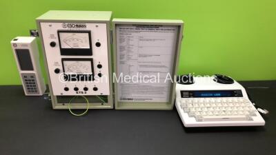 Mixed Lot Including 1 x Abbott i-Stat Handheld Blood Analyser (Untested Due to No Power Supply) 1 x Eschmann ETS 3 Electrosurgical Tester and 1 x Ultratec Minicom MC6000 Text Telephone *2-43327 / 3B080700779 / 0576*