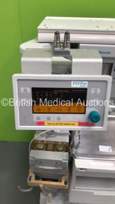 Datex-Ohmeda Aestiva/5 Anaesthesia Machine with Datex-Ohmeda Aestiva 7900 SmartVent Software Version 4.8 PSVPro,Absorber,Bellows,Hoses and Oxygen Mixer (Powers Up) - 5