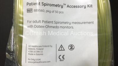 Large Quantity of GE Patient Spirometry Accessory Kits and a Large Quantity of Ivac 180 Flow Sensors - 2