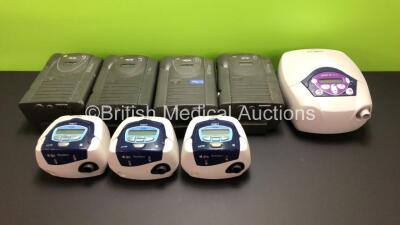 Job Lot Including 3 x ResMed S8 Escape II CPAPs, 4 x Respironics REMstar C-Flex CPAPs and 1 x ResMed VPAP III ST-A *S/N 4382415 / 4382515 / 3348904 / 4458900 / 20090419291 / 20081191488 / 20090161006*