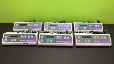 6 x Graseby 3150 Syringe Pumps