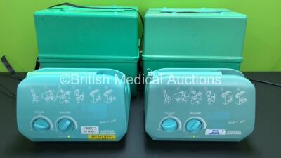 2 x AMEDA Egnell Elite Breast Pumps with Boxes (Both Power Up with Some Casing Damage - See Photos) *AL70400117 / AL906019* **GL**