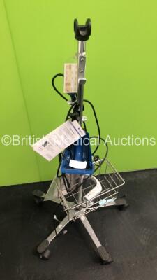 Glidescope Video Laryngoscope Stand with 2 x Handpieces/Cameras * Missing Monitor * * SN CP081503 * - 3