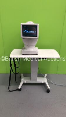 Topcon TRC-NW400 Non-Mydriatic Retinal Camera Version 1.0.3 on Topcon ATE-600 Motorized Table (Powers Up) * SN 980173 * * Mfd Nov 2015 *