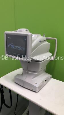 Topcon TRC-NW400 Non-Mydriatic Retinal Camera Version 1.0.3 on Topcon ATE-600 Motorized Table (Powers Up) * SN 980173 * * Mfd Nov 2015 * - 3