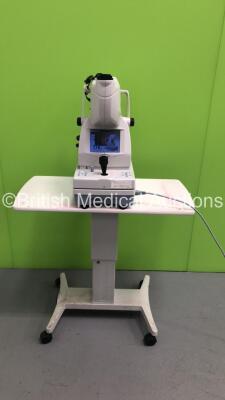 Topcon TRC-NW8 Non Mydriatic Retinal Camera on Topcon ATE-600 Motorized Table (Powers Up) * SN 086130 * * Mfd 2010 *