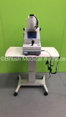 Topcon TRC-NW8 Non Mydriatic Retinal Camera on Topcon ATE-600 Motorized Table (Powers Up) * SN 086086 * * Mfd 2010 *