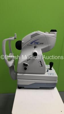 Topcon TRC-NW8 Non Mydriatic Retinal Camera on Topcon ATE-600 Motorized Table (Powers Up) * SN 086315 * * Mfd 2011 * - 5