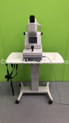 Topcon TRC-NW6S Non-Mydriatic Retinal Camera Version 2.10 on Topcon ATE-600 Motorized Table (Powers Up) *SN 289832 * * Mfd 2005 *