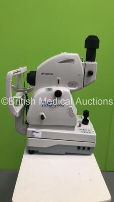 Topcon TRC-NW6S Non-Mydriatic Retinal Camera Version 2.10 on Topcon ATE-600 Motorized Table (Powers Up- Damaged Casing-Possible Spares and Repairs) *SN 2880403 * * Mfd 2006 * - 5
