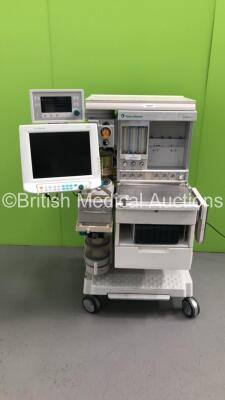 Datex-Ohmeda Aestiva/5 Anaesthesia Machine with Datex-Ohmeda Aestiva SmartVent Software Version 3.5, Datex-Ohmeda S/5 Patient Monitor. Datex-Ohmeda Module Rack, Absorber,Bellows,Hoses and Oxygen Mixer (Powers Up)