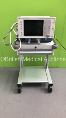 Drager Evita 4 Edition Ventilator Ref 8411740 Software Version 04.25 - Running Hours 92254 with Hoses (Powers Up)