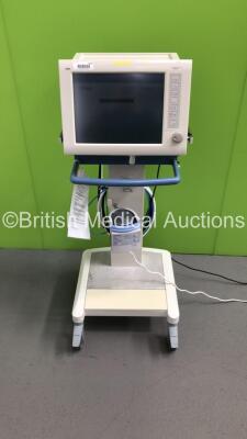 Drager Evita XL Ventilator Ref 8414900-27 Software Version 07.05 - Running Hours 54171 with Fisher and Paykel MR850AEK Humidifier and Hoses (Powers Up)