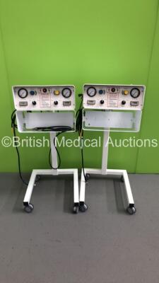 2 x Oak Medical Tourniquets with Hoses *S/N 4S-602 / 4S-5CS*