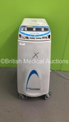 ConMed System 5000 Electrosurgical / Diathermy Unit Model 60-8005-001 with 1 x Bipolar Dome Footswitch on Stand (Powers Up) *S/N 10FGP045*