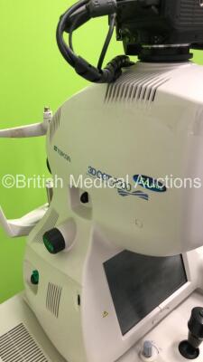 Topcon 3D OCT-2000 FA Plus Optical Coherence Tomography System with Nikon D90 Digital Camera,CPU and Keyboard on Motorized Table (Hard Drive Removed) * SN 703121 * * Mfd 2011 * - 3