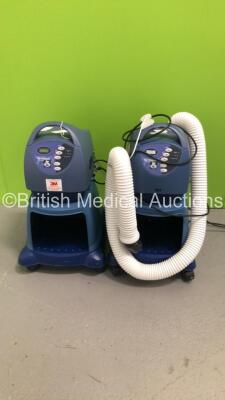 2 x Bair Hugger Model 750 Warming Unit with 1 x Hose (1 x Powers Up,1 x Draws Power) * SN 03856 / 07090 *