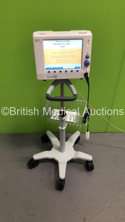 Deltex Medical Cardioq ODM Monitor on Stand with Handpiece (Powers Up) * GH *