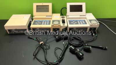 Job Lot Including 1 x EMS Medilink Model 70 A Control Therapy System and 2 x EMS Medilink Model 70 Control Therapy Systems with 2 x Probes (All Power Up)