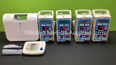 Mixed Lot Including 4 x Graseby 500 Infusion Pumps, 1 x Mangar Airflo 24 Compressor and 1 x BP Monitor