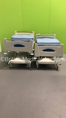 2 x Hunteligh Birthright 1700000E/L Electric Birthing Beds with Cushions and Controller (Both Power Up - 1 x Not All Electric Functions Working) 