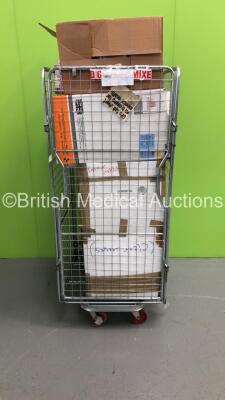 Mixed Cage Including BD Vacutainer Blood Collection Tubes, BD Eclipse Needle with Smart Strip and Kimberly Clark Tecnol Fluid Shields (Cage Not Included - Out of Date)