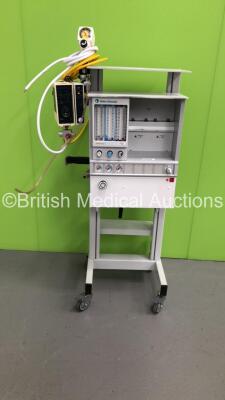 Datex-Ohmeda Aestiva/5 Induction Anaesthesia Machine with Pneupac VentiPac Anaesthesia Ventilator with AlarmPac (Powers Up)