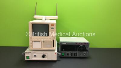 Mixed Lot Including 1 x Storz 615 Xenon Light Source, 1 x Olympus CLH-250 Light Source and 1 x Nihon Kohden BSM-7201K Patient Monitor