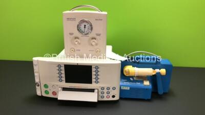 Job Lot Including 1 x Sonicaid FM800 Encore Fetal Monitor (Damaged Casing - See Photo), 1 x Medela Lactina Electric Plus Breast Pump and 1 x Fisher & Paykel Neopuff Infant Resuscitator