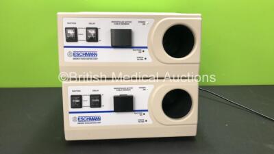 2 x Eschmann Smoke Evacuation Units (Both Power Up) *526595 / 526596 / SEUE5C1335 / SEUE5C1336*