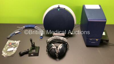 Otometrics Aurical HIT Hearing Instrument Test Box with Aurical Aud Fitting Audiometer with Power Supply *Mfd 2012* (Powers Up) Audio Cups and Aurical FreeFit Hearing Aid Fitter (95620005938)