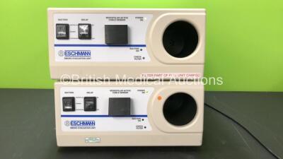 2 x Eschmann Smoke Evacuation Units (Both Power Up) *527203 / 527206 / SEUE5C1333 / SEUE5C1332*