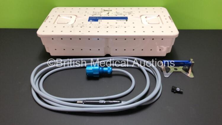 Integra Cusa Excel 36 KHz Electrosurgical/Diathermy Handpiece in Tray *HCJ1404802*