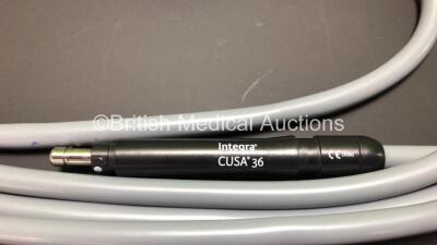 Integra Cusa Excel 36 KHz Electrosurgical/Diathermy Handpiece in Tray *HCJ1404802* - 2