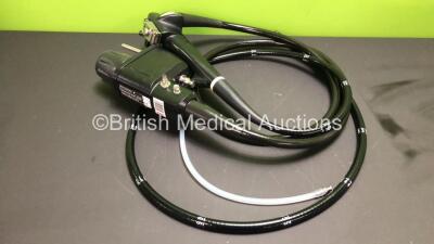 Pentax EC34-i10F Video Colonoscope - Engineer's Report : Optical System - Untested, Angulation - Ok , Insertion Tube - Crush Mark, Light Transmission - Ok , Channels - Untested, Leak Check - Ok *S/N A110096*