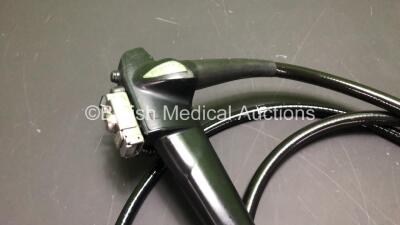 Pentax EC34-i10F Video Colonoscope - Engineer's Report : Optical System - Untested, Angulation - Ok , Insertion Tube - Crush Mark, Light Transmission - Ok , Channels - Untested, Leak Check - Ok *S/N A110096* - 2