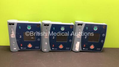 3 x Laerdal Heartstart FR2+ Defibrillators (All Power Up and Pass Self Test with Stock Battery - Not Included)