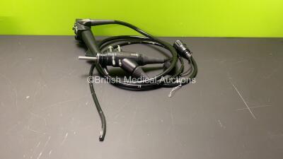 Fujinon EG-530FP Video Gastroscope - Engineer's Report : Optical System - No Fault Found, Angulation - No Fault Found, Insertion Tube - No Fault Found, Light Transmission - No Fault Found, Channels - No Fault Found, Leak Check - No Fault Found *314A114*