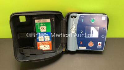 Philips Heartstart FR2+ Defibrillator with 1 x Battery *Install Date 12-2017* in Carry Case (