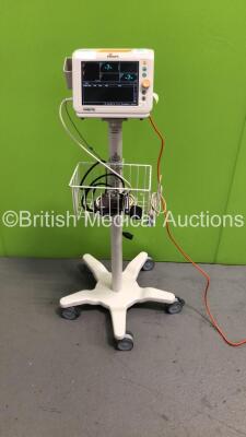 Philips SureSigns VS3 Patient Monitor on Stand with SPO2 and BP Options (Powers Up) *S/N US751208019*