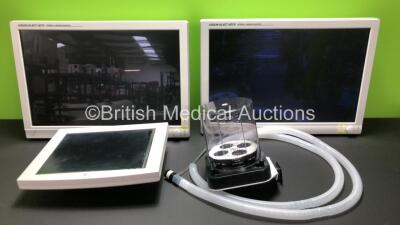 Mixed Lot Including 2 x Stryker Vision Elect HDTV Surgical Viewing Monitors, 1 x Medical Display VF-X15-18 and 1 x Bellow for Anaesthesia Machine