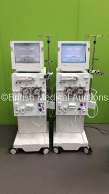 2 x B.Braun Dialog + Dialysis Machines Software Version 8.28 - Running Hours 44152 / 38515 (Both Power Up) * SN 91702 / 91699 *