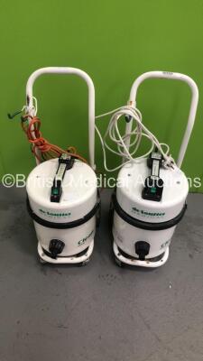 2 x De Soutter Medical Clean Cast Systems (Both Power Up)