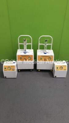 4 x Aerosol Medical Suction Units (All Power Up) * SN 080251 / 080250 / 060198 / 060233 *