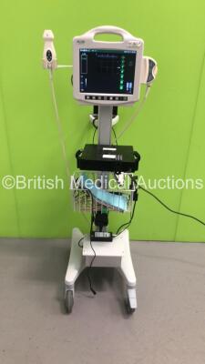 BARD Site Rite 5 Vascular Ultrasound System Ref 9763000 Version 1.7 with 1 x Probe and Power Supply on Stand (Powers Up)